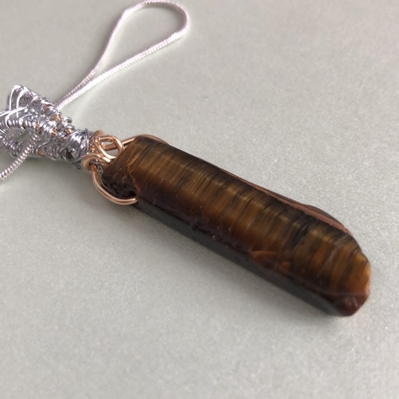 MJ original- Tigers Eye pendant - Picture 5 of 5